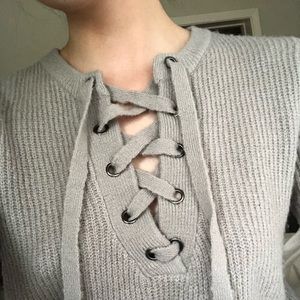 Ecru Lab knit sweater